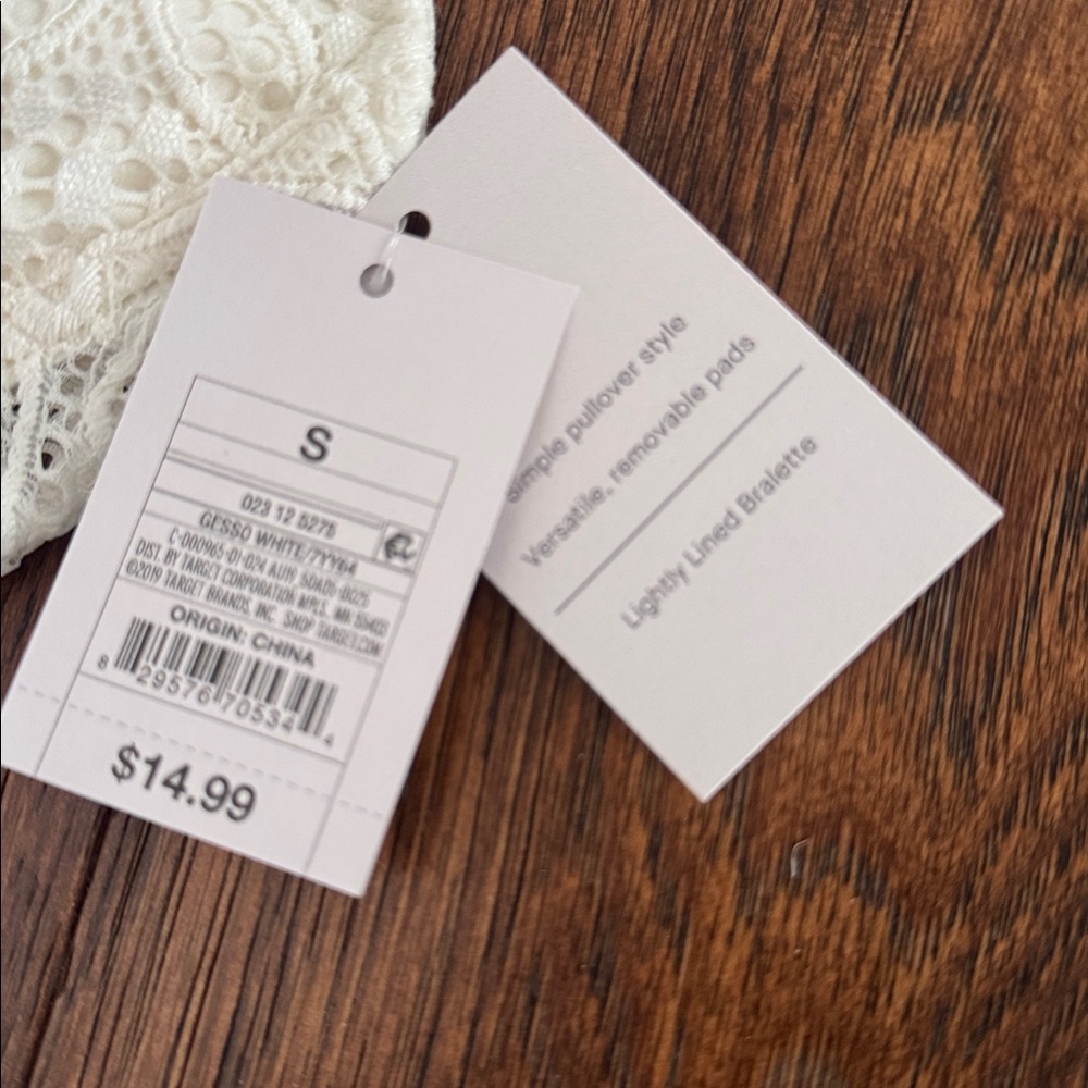 Auden Lace Padded Bralette - Picture 6 of 9